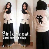 setelan cat 3in1 hijab