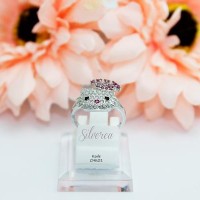 cincin hello kitty perhiasan perak lapis emas putih / silver rhodium