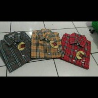 Jual Kemeja anak Flanel ukuran (0,S,M,L,A,B,C) Murah