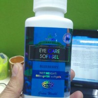 Jual Eye care Softgel Gel Green World/ Obat mata minus/ plus/ katarak/ Murah