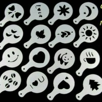 Jual Latte Art Mal | Cetakan | Milk Frother | 16 | Coffee Murah