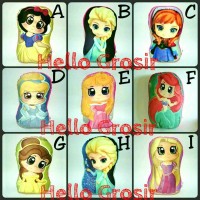 Jual boneka bantal princess disney cinderella aurora ariel mermaid grosir Murah