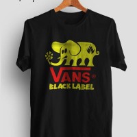 kaos/tshirt/gildan/vans/black label/sablon/custom