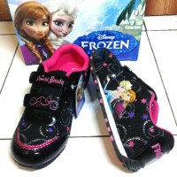 Jual sepatu frozen #sepatu sekolah #sepatu anak perempuan #eternal winter Murah