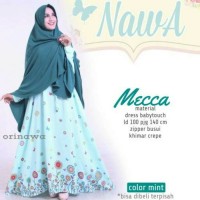 gamis cantik mecca syari ori nawa / gamis cantik