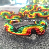 Gelang Reggae,Gelang Rasta,Gelang Jamaica
