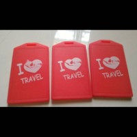 Jual ID Koper/Luggage Tag/Gantungan Koper/Bag Tag (Bisa Costum Logo Sendir) Murah