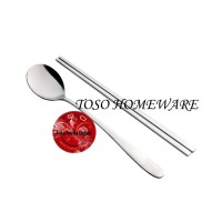 Jual Tanica Korea Chopstick & Spoon Sujeo Korean Sendok Sumpit Makan Korea Murah
