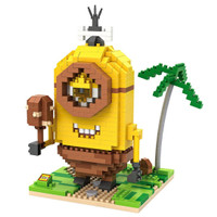 Jual LOZ Lego Nano Block Nanoblock Minion Stone age Murah