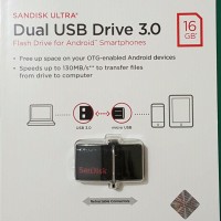 Jual Flashdisk OTG Sandisk 16GB Speed Up to 130MB/s Murah