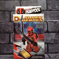 Jual Lego Deadpool red 6 Marvel Bootleg Murah