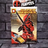 Jual Lego Deadpool red 2 Marvel Bootleg Murah