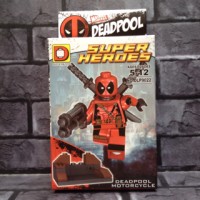 Jual Lego Deadpool red 5 Marvel Bootleg Murah