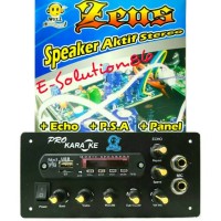 Kit / Rakitan Speaker Active+Echo WELL ZEUS 60W Mesin Speaker Aktif