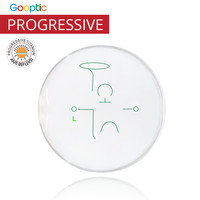 Lensa Kacamata Progressive Titanium Anti Refleksi / Anti Silau
