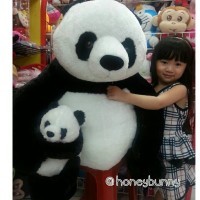 Jual Boneka PANDA MOM n KIDS super besar (Giant) Murah
