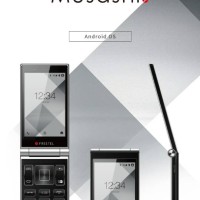 Hp Flip Jepang Android Musashi 4G White and Black