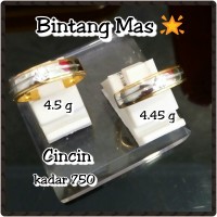 Cincin Couple Emas kadar 75%