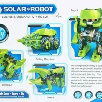 Jual ROBOT SOLAR T4 TRANSFORMER JURASIC PARK 4IN1 Murah