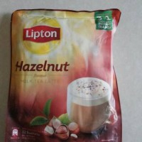 Jual LIPTON HAZELNUT FLAVOUR MILK TEA LATTE Murah
