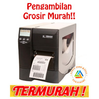 Printer Barcode Label Termal Transfer Zebra Zm400 203dpi