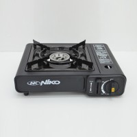 Niko Kompor Gas Portable 2in1, Gas Kaleng dan Gas Elpiji LPG 3kg