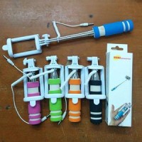 Tongsis Mini Monopod Murah Grosir Lipat Kabel Otomatis Tekan
