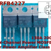 IRFB4227 200v 130A Class D Power Mosfet Amplifier Type-N IRFB4227PBF