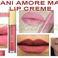 Jual milani amore matte lip creme precious Murah