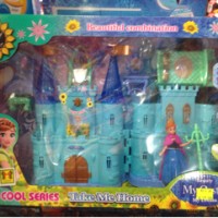 Mainan Rumah barbie Frozen