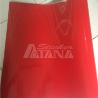 Jual Vinyl Color Merah (Red) Glossy Scotlite Sticker Murah
