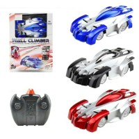 Jual Mainan Anak Remote control Rc Wall Climber Mobil Balap Nempel Dinding Murah