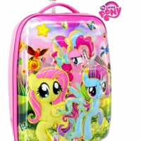Jual Tas Trolley Travel 6D LED Pony Murah