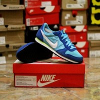 SEPATU CASUAL ORIGINAL nike wmns genicco clear water-MURAH-FREE SOCKS*