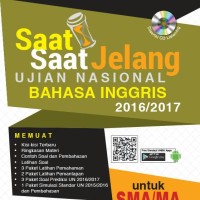 Jual BUKU SAAT-SAAT JELANG (SSJ) UN B. INGGRIS SMA/MA 2017 Murah