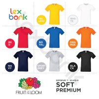 Jual Kaos Polos FoTL (Fruit of The Loom) Soft Premium Murah