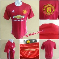 Jual Jersey Manchester United MU Home 2016 2017 Kaos Baju Jersy Jersi Bola Murah