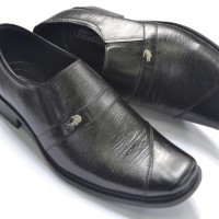Sepatu kulit kerja pria branded crocodile 002