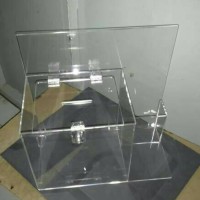 Jual akrilik kotak saran Murah