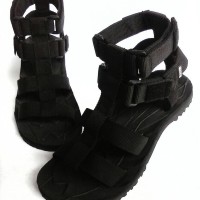 Jual Sandal Gunung Suzuran Custom Highland black Murah