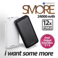 Jual POWERBANK HIPPO SMORE 24000 MAH 24.000MAH POWER BANK 24.000 GEDE MURAH Murah