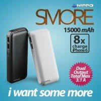 Jual POWERBANK HIPPO SMORE 15000 MAH MURAH 15000mah 15.000 POWER BANK 10000 Murah