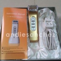 Setrika Wajah RF (Radio Frequency) Beauty Instrument Gold Edition