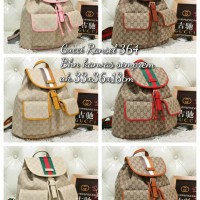 TAS RANSEL GUCCI KANVAS 364 SEMIPREMIUM
