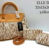 TAS ELLE SET POUCH & DOMPET