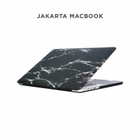 Jual Case Macbook Pro 13 Inch Black White Marble Murah