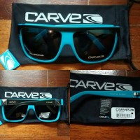 Kacamata Carve Rocker Blue Tosca Original (Glasses + Softcase)