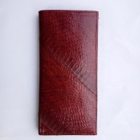 Jual Dompet Kulit Ular Asli untuk Pria / Wanita Model Bifold Panjang