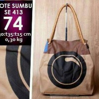 Tote Bag Kanvas | Canvas Bag | Tas Wanita | Tas Kanvas Sumbu Instagram