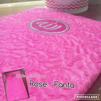 Jual sajadah Busa Rose motif Murah